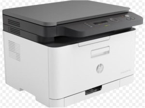 Multifunctional laser color HP Color Laser MFP 178NW; Dimensiune A4 ,(Printare, Copiere, Scanare), Viteza max 16ppm negru si color, rezolutiemax 600x600dpi, memorie 128 MB, Limbaj de printare: SPL, tava 150 coli,display 2 linii LCD, scanner: CIS, color