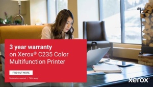 Multifunctional laser color Xerox C235V_DNI, Print/Copy/Scan/Fax, Dimensiune A4, Viteza: 22 ppm, Rezolutie Imprimare 600 x 600 dpi, calitate culoare de 4800,Copiere 600 x 600 dpi, Procesor 1 GHz Dual Core, Memorie 256 MB, Limbaje imprimate PCL® 5/6, - Img 8