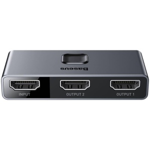 Switch video Baseus Matrix, HDMI bidirectional – 2x HDMI 4K / 30 Hz, gri - Img 3