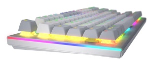 Tastatura mecanica cu fir Hator Gravity TKL conectivitate USB, polling rate 1000Hz, iluminare RGB cu functia de a customiza fiecare tasta individual, tip switch HATOR Aurum Orange Linear rev.2.0, durata de viata switch 70M de clickuri, material taste - Img 9