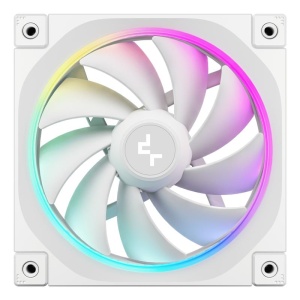Ventilatoare DEEPCOOL FL12-3in1 120mm ALB, CFM 55, presiune 2.82 mmAq, viteza de rotatie 500-2150 RPM +/- 10% - Img 5