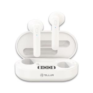 Casti Bluetooth Tellur Flip True Wireless, alb - Img 4