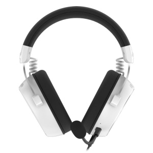 Casti gaming cu fir Hator Hypergang 3, material membrana compozit, frecventa raspuns 10Hz-44kHz, impendanta 32Ω, putere maxima 30mW, microfon detasabil unidirectional, sensibilitate -38 ±3dB, alb - Img 8