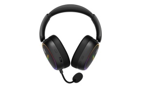 Casti gaming wireless Hator Phoenix 2, material membrana PET, frecventa raspuns 10Hz-44kHz, impendanta 32Ω, putere maxima 30mW, autonomie bateria pana la 45 de ore, timp incarcare 4 ore, conexiune HATOR SyncHUB™, conexiune HATOR ClearScan™, spatial - Img 9