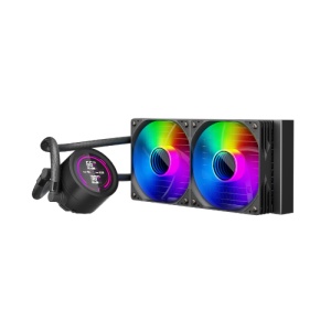 Cooler Procesor 1stPlayer TS4 240 BLACK, 12 cm, 2 ventilatoare