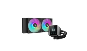 Cooler Procesor DEEPCOOL MYSTIQUE 240 ARGB NEGRU - Img 5