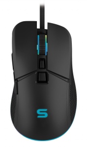 Kit Gaming Serioux Kayel 4 in 1, Tastatura de gaming, 104 taste, 19 taste Anti-ghosting , design slim, iluminare rainbow, structura metalica gri, taste negre + design cu palm rest, cablu USB 1.5M PVC, plug and play; Mouse gaming, senzor Sunplus 199, - Img 6