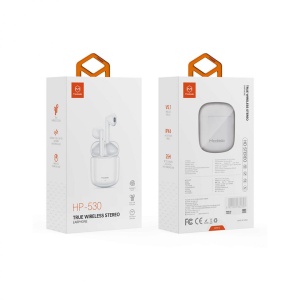 Mcdodo Casti Teana Series TWS True Wireless Bluetooth cu Carcasa Incarcare White - Img 4