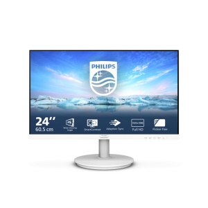 Monitor Consumer Philips 241V8AW/00, 23.8", 1920 x 1080 pixeli, White, 3 ani Garantie - Img 8