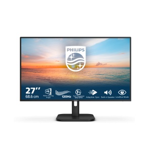 Monitor Consumer Philips 27E1N1200A/00, 27", 1920 x 1080 pixeli, Black, 3 ani Garantie
