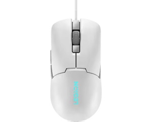 Mouse gaming Lenovo Legion M300s, Iluminare RGB, 8k DPI, Sensor Pixart, Glacier White - Img 4
