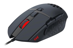 Mouse gaming Serioux Tobis, Senzor Sunplus 192, 1000-6400 DPI, switch HUANO, pana la 20 milioane de click-uri, 8 Butoane, 3 moduri de iluminare RGB, cablu USB 1.5M, plug and play, compatibil cu Windows 2000/XP/9X/VISTA/7/8/10 - Img 2