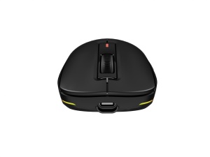 Mouse gaming wireless Gensesis Zircon 660 PRO, interfata USB, 26000 DPI, 6 butoane, iluminare RGB, negru - Img 6