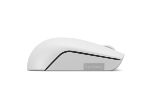 Mouse wireless Lenovo 300, Cloud Grey, Rezolutie (dpi): 1000 dpi, Butoane/rotite: 3, Interfata mouse: Wireless, Tehnologie: Wireless, Interfata receiver: dongle USB 2.4GHz, Dimensiune (mm): 97.91 x 57.99 x 32.53 mm, Greutate: 52g - Img 2