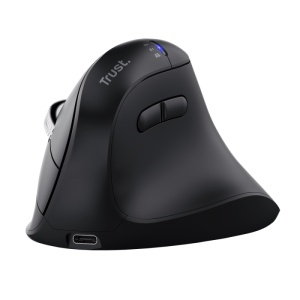 Mouse Wireless Trust Vyran, 4800 DPI, Negru