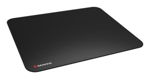 Mousepad Genesis Carbon 500 L Logo, material cauciuc + material textil, impermeabil, dimensiuni 400 x 330 x 2.5 mm, negru - Img 2