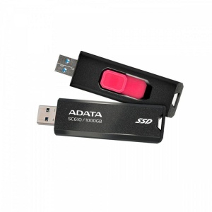 SSD extern ADATA SC610, 500 GB, USB 3.2 Gen 2, Negru