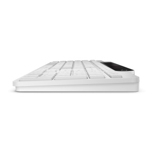 Tastatura Lenovo 800 Self-Charging Bluetooth; reincarcabila cu ajutorul luminii ambientale, fara spatiu destinat bateriilor clasice; layout: US; conectivitate: BT 5.1, se poate conecta la 3 dispozitive; greutate: 635g; compatibil cu Windows 10, Windows - Img 8