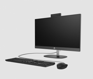 All-in-One HP ProOne 240 G10 23.8 inch Non-Touch IPS FHD (1920x1080) Anti-Glare LED UWVA 250 nits, Intel Core Ultra 7 155U 12-Core (2.1GHz, up to 4.8GHz, 12MB), video Integrat Intel Iris Xe Graphics, RAM 16GB DDR5 5600MHz (1x16GB), SSD 512GB M.2 2280 - Img 4