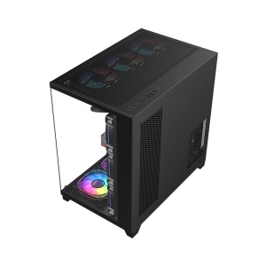 Carcasa 1STPLAYER Gaming MV8 Cube Tower NEGRU - Img 5
