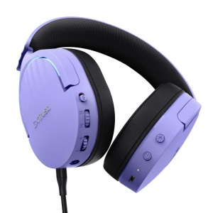 Casti gaming TrustGXT 491P Fayzo cu fir, interfata USB 2.0, frecventa de raspuns 20 Hz - 20.000 Hz, sensivitate 100 dB, mov - Img 9