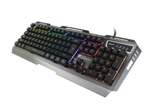 GENESIS Rhod 420 RGB. Keyboard form factor: Full-size (100%). Keyboard style: Straight. Connectivity technology: Wired, Device interface: USB, Keyboard key switch: Membrane, Keyboard layout: QWERTY, Keyboard number of keys: 104. Backlight type: RGB LED.