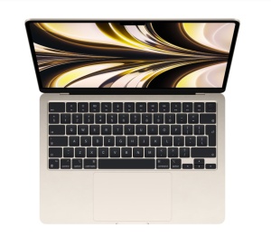 MacBook Air 13.6" Retina/Apple M2 (CPU 8-core, GPU 8-core, Neural Engine 16-core)/16GB/256GB - Starlight - INT KB (2024) - Img 2