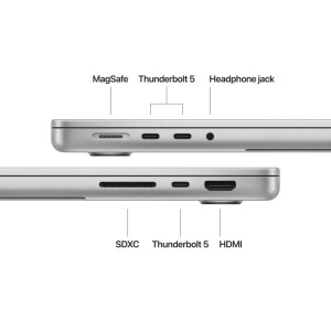 MacBook Pro 14.2"/Apple M4 Pro (CPU 14-core, GPU 20-core, Neural Engine16-core)/48GB/1TB - Silver- INT KB (Cto from MX2F3RO/A) - Img 3