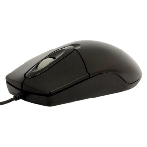 Mouse A4tech cu fir, optic, OP-720, negru - Img 3