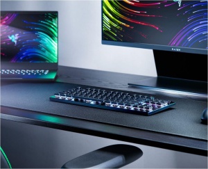 Tastatura Razer DeathStalker V2 Pro Tenkeyless, wireless, bluetooth, cu fir, conectivitate Razer™ HyperSpeed Wireless (2.4 Ghz), Bluetooth, sau Type-C, switch Razer™ Low-Profile Optical Switches (Linear), butoane programabile, optiune gaming mode, - Img 2