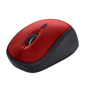 Trust Yvi+. Form factor: Right-hand. Movement detection technology: Optical, Device interface: RF Wireless, Movement resolution: 1600 DPI, Buttons type: Pressed buttons, Buttons quantity: 4, Scroll type: Wheel. Power source: Batteries. Product colour: