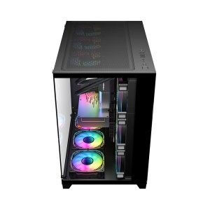 Carcasa 1STPLAYER Gaming MV8 Cube Tower NEGRU - Img 2