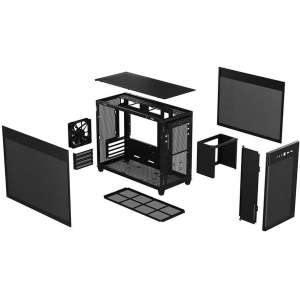 Carcasa ASUS AP201 MicroATX, Mini Tower, Black - Img 5
