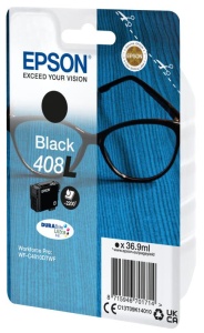 Cartus cerneala Epson 408l Ink Tank, Black, DURABrite Ultra ink,capacitate 36.9ml, 2.2k pagini, pentru WorkForce Pro WF-C4810DTWF. - Img 4
