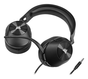 Casti cu microfon Corsair HS55 STEREO, Multi-platform Gaming and Mobile, 20Hz-20KHz, 32ohm, 114db, driver 50mm, negru - Img 6