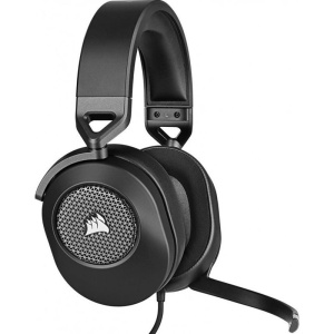 Casti cu microfon Corsair HS65 Surround 7.1, Multi-platform Gaming and Mobile, 20Hz-20KHz, 32ohm, 114db, negru - Img 1