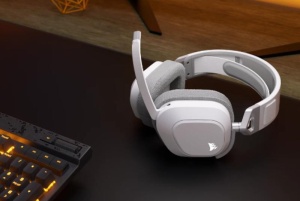Casti cu microfon Corsair HS80 MAX WIRELESS, Multi-platform Gaming, 20Hz-40Khz, 32ohm, 116db, driver 50mm, autonomie baterie de pana la 24 de ore, alb - Img 10