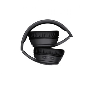 Casti Wireless PowerLocus P7, raspuns in frecventa 20 Hz, timp de lucru:50 de ore, timp de incarcare: 1.2 ore - 20.000 Hz, microfon incorporat, negru - Img 2
