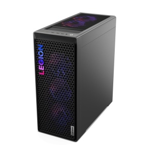 Desktop Gaming Lenovo Legion T7 34IAS10 cu procesor Intel Core Ultra 7 270K Plus pana la 5.5 GHz, 32 GB DDR5, 1TB SSD, RTX 5070 Ti, Fara OS, Black, 3 ani Garantie