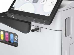 Epson Multifunctional color Inkjet A4 AM-C400, (Print, Scan, Copy) Tehnologie DURABrite™ Ultra, Duplex automat, Viteza printare: 40ppm mono si color, Volum maxim lunar: 384.000 pagini, Viteza scanare: 50ipm, Scanare catre email, FTP, retea, USB, Formate - Img 2