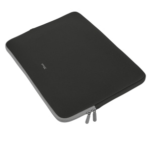Geanta laptop Trust Primo Soft Sleeve, Negru, 2 ani Garantie