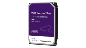 HDD Surveillance WD Purple Pro, 22TB, 7200RPM, 512MB, SATA III