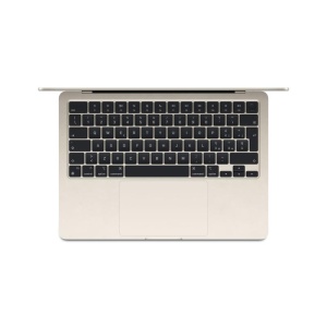 MacBook Air 13.6" Retina/Apple M2 (CPU 8-core, GPU 8-core, Neural Engine 16-core)/16GB/256GB - Starlight - INT KB (2024) - Img 7
