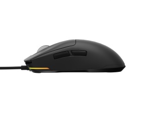 Mouse gaming cu fir Genesis Krypton 660, interfata USB, 12000 DPI, 6 butoane, iluminare RGB, negru - Img 7