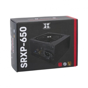 Sursa Serioux Energy 650W, 80+ BRONZE, Ventilator 12cm, ATX, material metal, cabluri: 20+4-pin, 1x4+4-pin, 2x6+2-pin, negru - Img 3