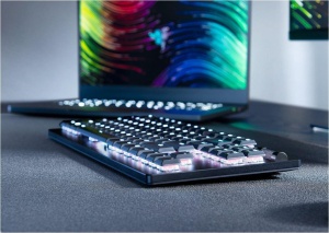 Tastatura Razer DeathStalker V2 Pro Tenkeyless, wireless, bluetooth, cu fir, conectivitate Razer™ HyperSpeed Wireless (2.4 Ghz), Bluetooth, sau Type-C, switch Razer™ Low-Profile Optical Switches (Linear), butoane programabile, optiune gaming mode, - Img 3