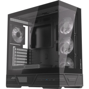 Carcasa ALPHAGEAR Dervish mark 2, RGB, Mid Tower, Black - Img 2