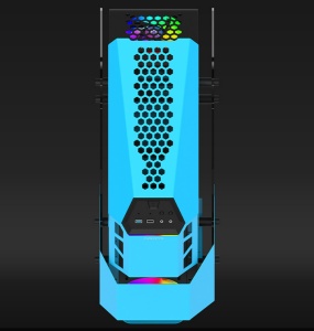 Carcasa Aqirys Procyon, RGB, Mid Tower, Blue - Img 4