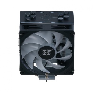 Cooler CPU Serioux CC120ARGB, dimensiuni 120x120x25mm, viteza ventilator 800-1800±200RPM, TDP: 180 - 200W, durata de viata 30 000 ore, iluminare LED, suporta toate seriile INTEL CPU & AMD - Img 4