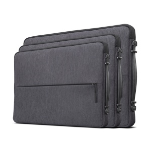 Husa laptop Lenovo Urban 15.6", Negru, Functii: Rezistent la apa, Interior captusit, Numar compartimente interioare: 1, Tip inchidere: Fermoar, Material: Poliester, Dimendiuni (Lungime x Inaltime x Adancime): 395mm x 28mm x 270mm, Greutate: 288g - Img 6